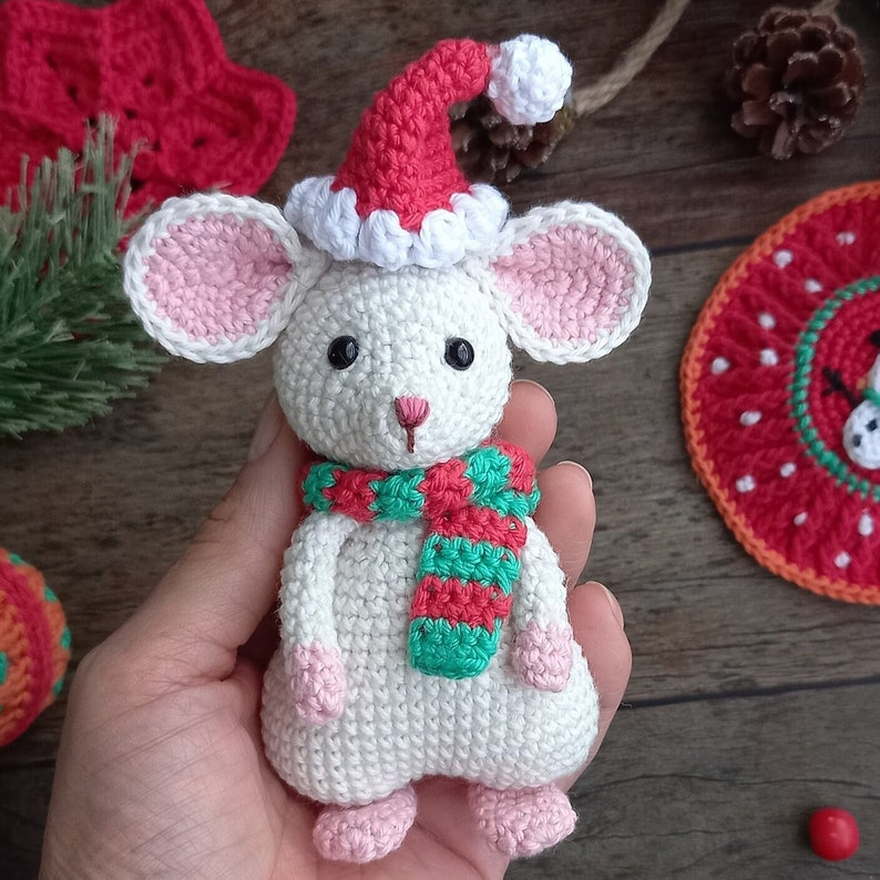 Amigurumi mouse Crochet Pattern