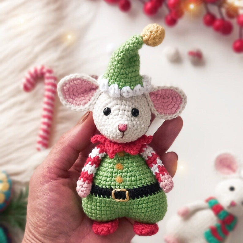 Amigurumi mouse Crochet Pattern