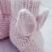 Knitting Pattern - Baby Booties Bunny (PDF)